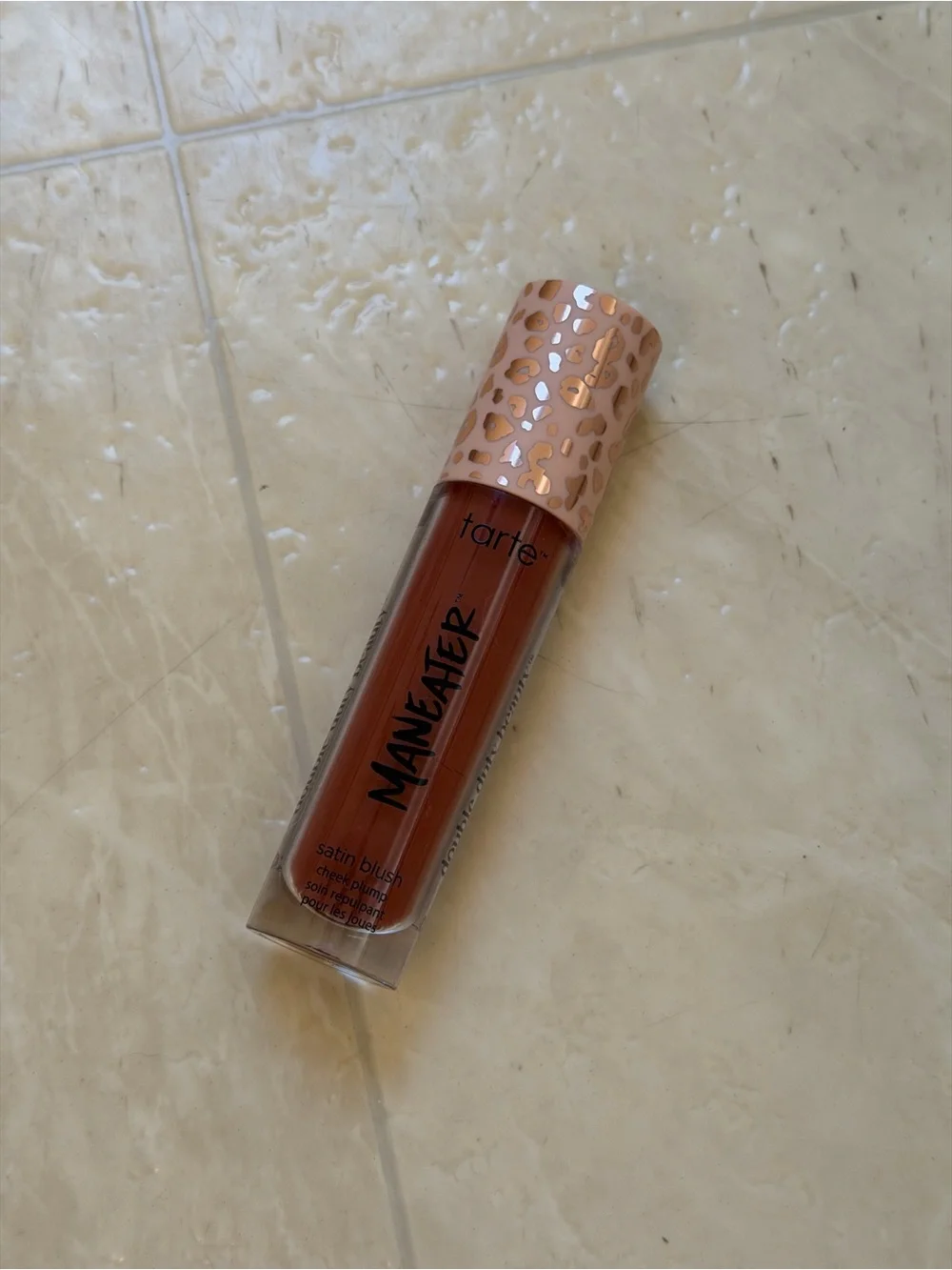 Tarte Maneater Satin Blush - cinnamon